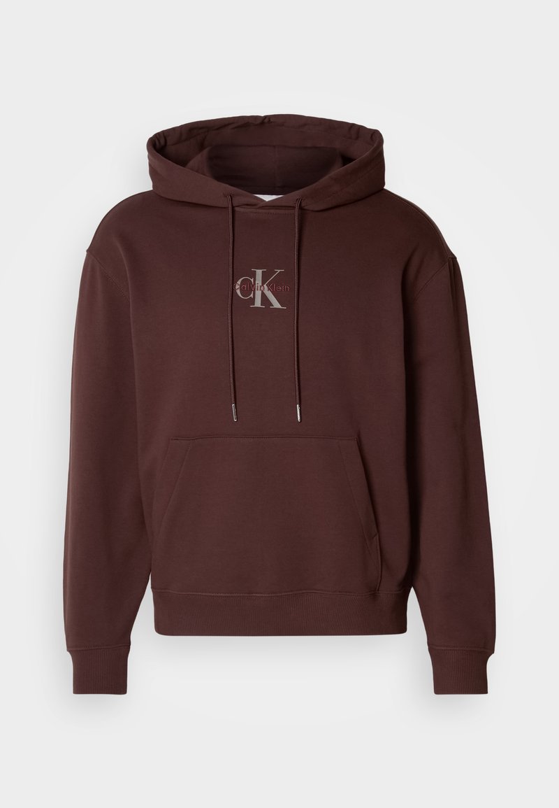 Calvin Klein Jeans Hoodie donkerbruin