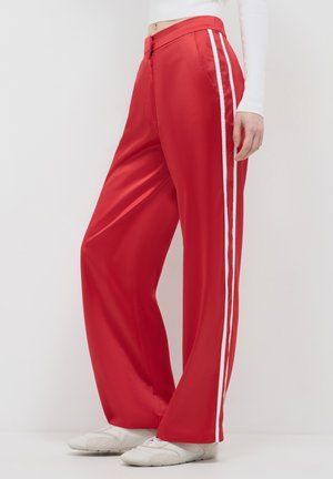 Calliope CON PROFILI - Trousers - rosso scuro