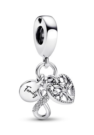 FAMILY INFINITY TRIPLE DANGLE - Charm - silver coloured