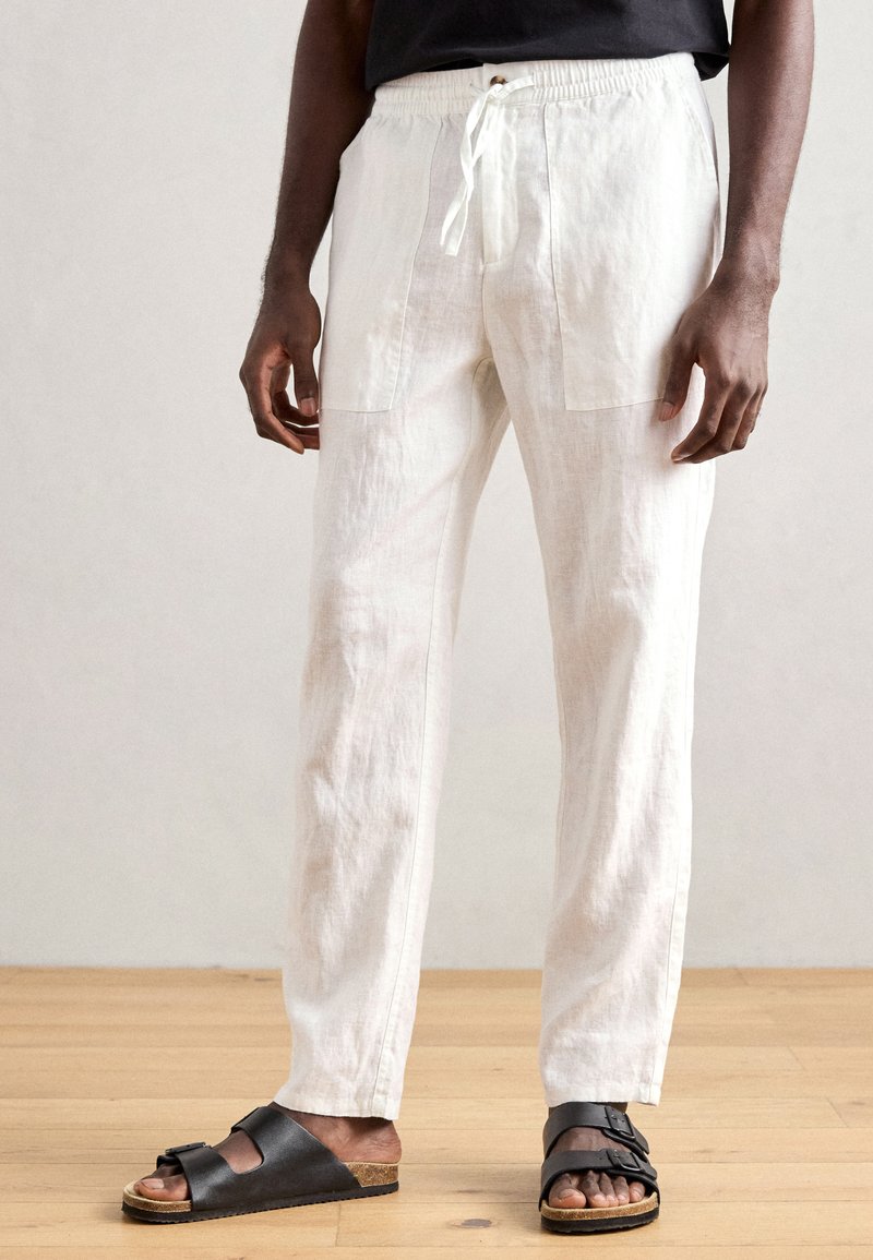 Ecoalf PANTS MAN - Hlače - off white