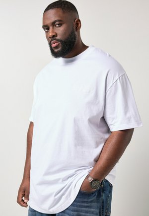 SHORT SLEEVE FLOCK ROUND XL - T-shirt con stampa - off-white