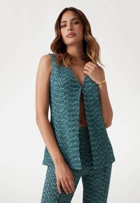 Veste sans manches - mehrfarbig/grundton blau