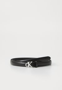 LOGO BUCKLE - Öv - black