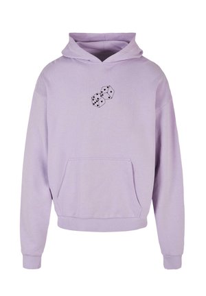 Merchcode, HUGS & LOVE - HEART DICE ULTRA HEAVY  - Hanorac - lilac
