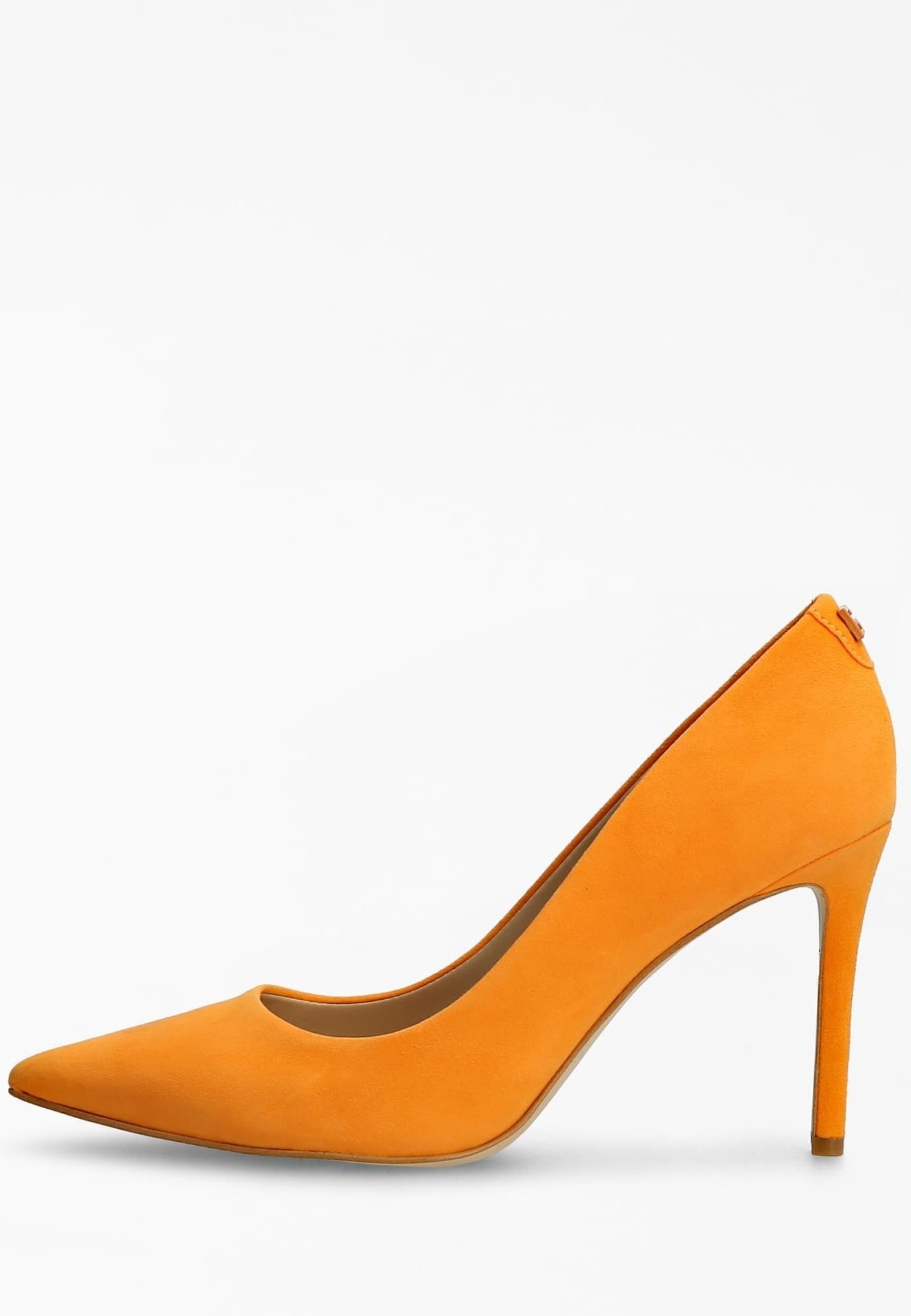 guess orange heels