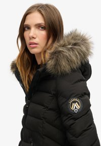 Superdry & Co FUJI HOOD MID LENGTH - Abrigo de invierno - black