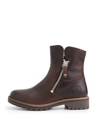 Travelin VARTAE Boots à talons dark brown/marron foncé
