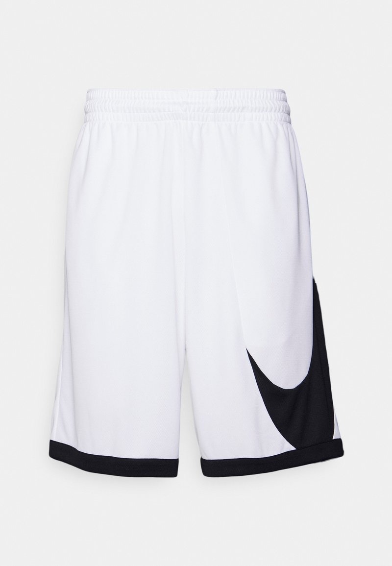 Nike Performance DRY FIT SHORT - Pantalón corto de deporte -  white/black/blanco 