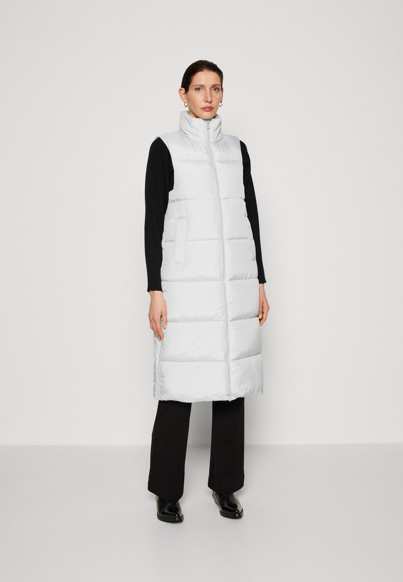 TOM TAILOR DENIM Waistcoat - basic light grey/light grey - Zalando.ie