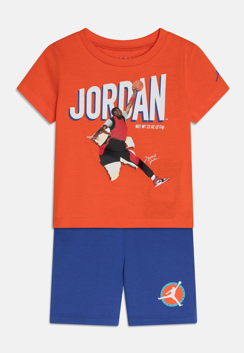 Jordan FLIGHT SHORT SET UNISEX Kurze Sporthose Game Royal blau jordan-flight-short-set-unisex-kurze-sporthose-game-royal-blau