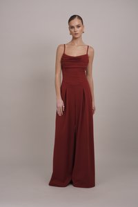 WAL G. SASHA CORSET STYLE - Kombinezon - burnt orange