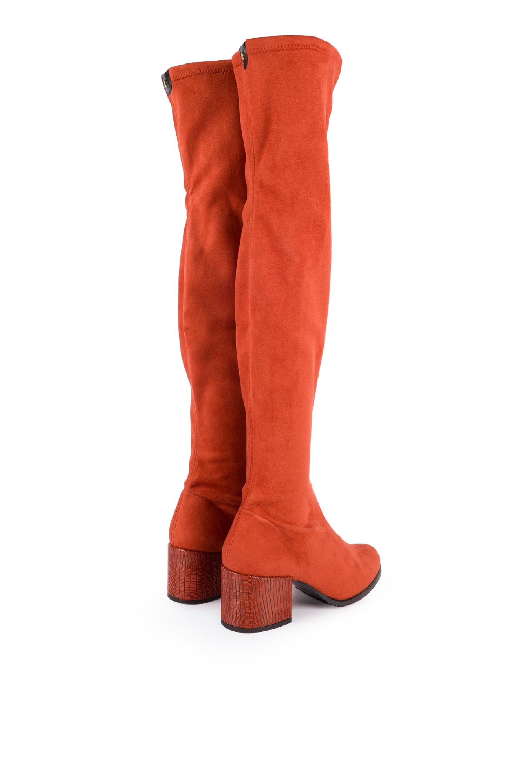 CUPLÉ Botas mosqueteras - orange/naranja - Zalando.es