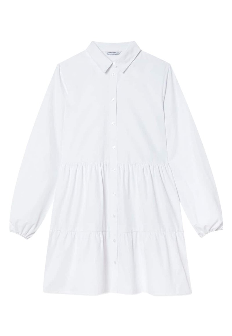 Stradivarius Blousejurk wit Stradivarius Blousejurk wit