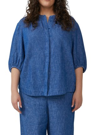 BLUSE - Overhemdblouse - blau