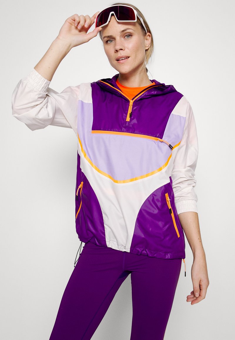 Damen Sportbekleidung | Kari Traa THALE ANORAK Regenjacke / wasserabweisende Jacke bjerk/lila - OZ61599 Damen Sportbekleidung | Kari Traa THALE ANORAK Regenjacke / wasserabweisende Jacke bjerk/lila - OZ61599