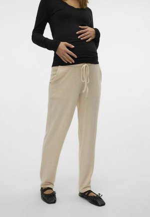 Tracksuit bottoms - beige