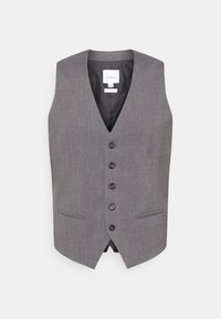 MENS WAISTCOAT FOR SUIT SLIM FIT - Suit waistcoat - grey mix