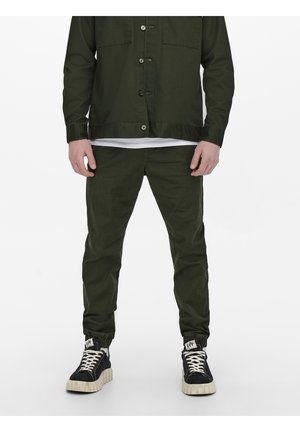 Pantalones - dark green