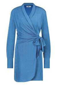 Colourful Rebel DORIN WRAP DRESS - Cocktail φόρεμα / Φόρεμα για πάρτι - vallarta blue