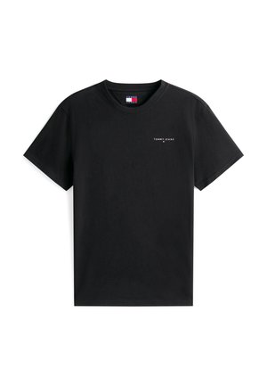 Tommy Jeans, SLIM FIT - T-shirts basic - black