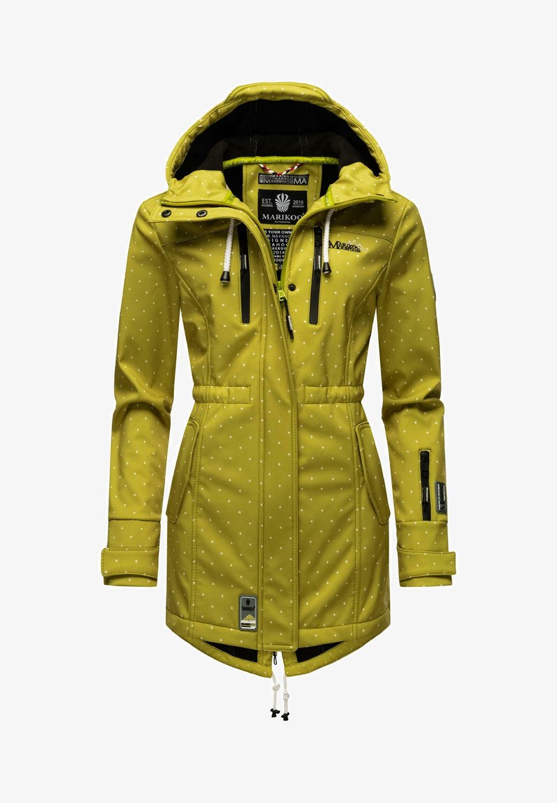 Marikoo ZIMTZICKE - Parka - green w dots
