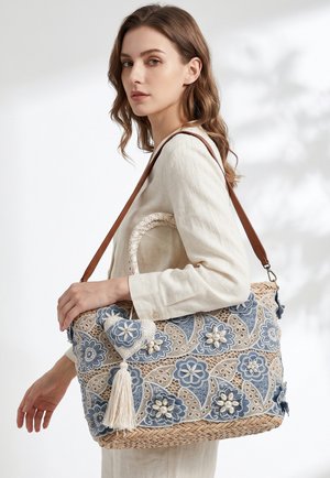Kassandra, KASSANDRA SHOPPER BAG - Sac bandoulière - blu