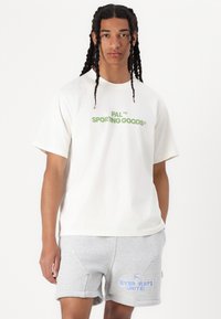 Pal Sporting Goods NEW TRADEMARK UNISEX - Nyomott mintás póló - off-white
