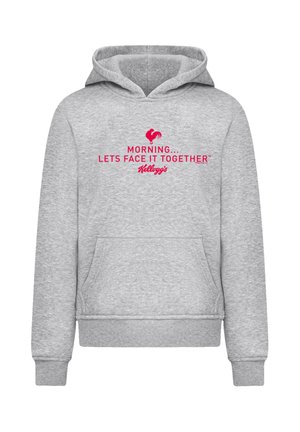 KELLOGG'S BREAKFAST CEREALS MORNING LETS FACE IT - Hoodie - heather grey