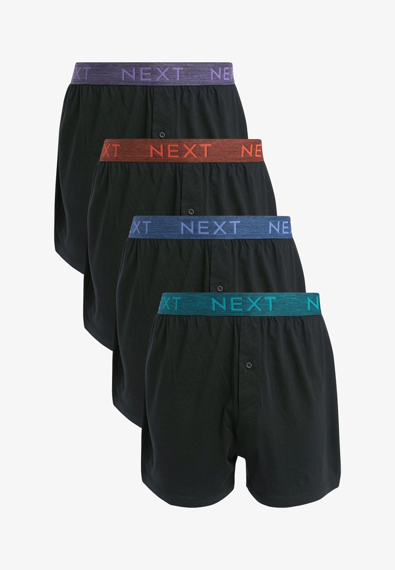 Next 4-PACK - Șorturi boxer - black marl waistband