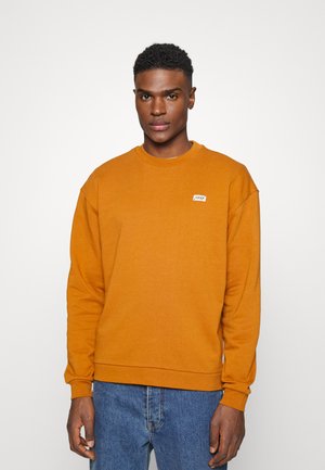BOX LOGO CREWNECK - Sweatshirt - caramel cafe