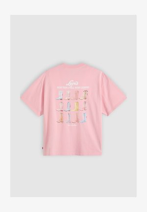 Levi's®, LSE_GRPH SHORT STACK TEE LSE_STARDUST FR - T-shirt imprimé - feel good in levi's - pinks
