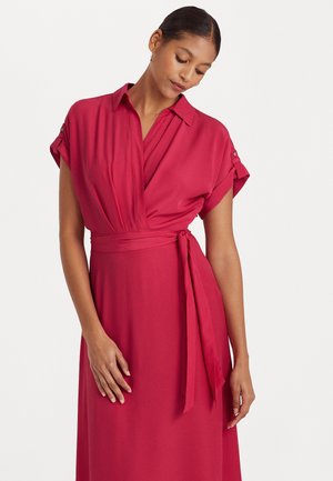 FRATILLIO SHORT SLEEVE DAY DRESS - Denn aty - sport pink