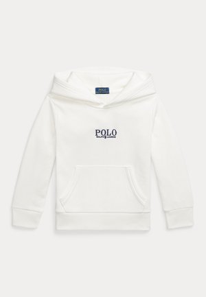 LOGO FRENCH TERRY HOODIE - Mikina s kapucí - paper white