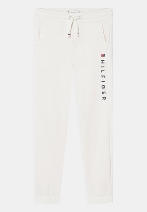 LOGO UNISEX - Pantalones deportivos - ancient white
