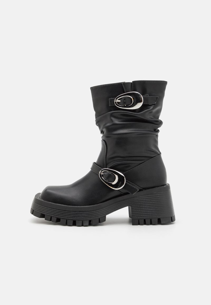 RAID DEMURE - Bottines à plateau - black