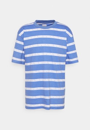 Karl Kani ORIGINALS STRIPE TEE UNISEX - Camiseta estampada - blue