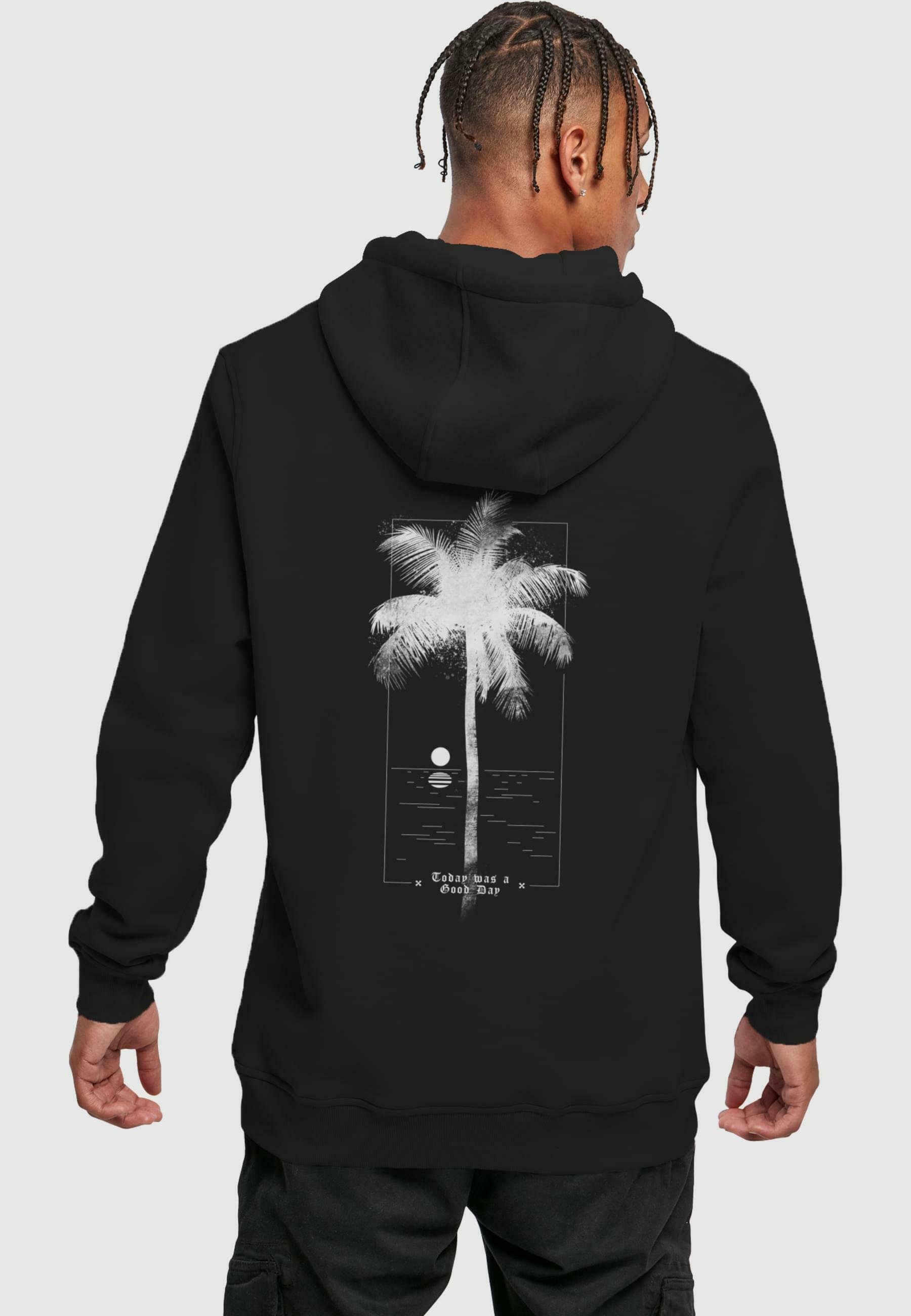 Mister Tee - LA Sketch Hoodie/trui - XXL - Zwart