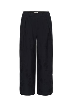 Part Two, CATHLEENPW PANTS CATHLEENPW - Παντελόνι - dark navy flower jaquard