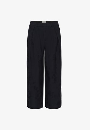Part Two, CATHLEENPW PANTS CATHLEENPW - Trousers - dark navy flower jaquard