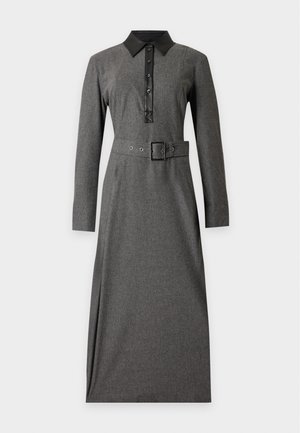 KARL LAGERFELD, Φόρεμα πουκάμισο - mid grey melange