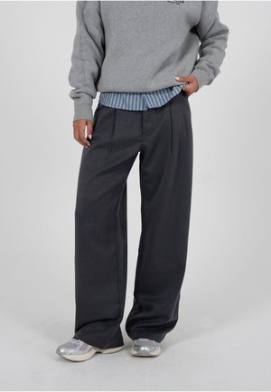 REDLINE DOUBLE PLEATED  - Pantaloni - grey