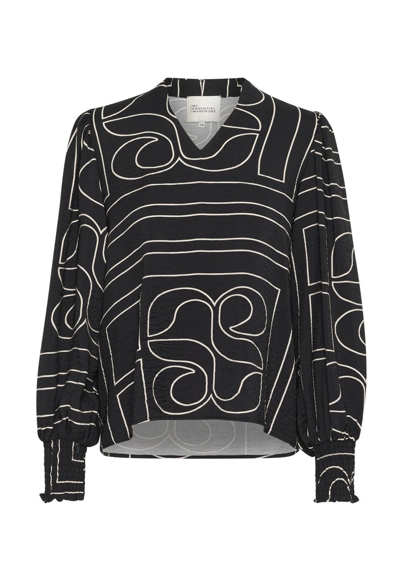 My Essential Wardrobe Blouse zwart