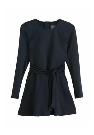 TALL FIT - LONG SLEEVE TUMMY CONTROL - Strandaccessoire - black