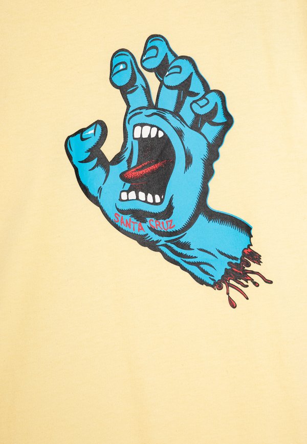 YOUTH SCREAMING HAND UNISEX - Print T-shirt - butter2