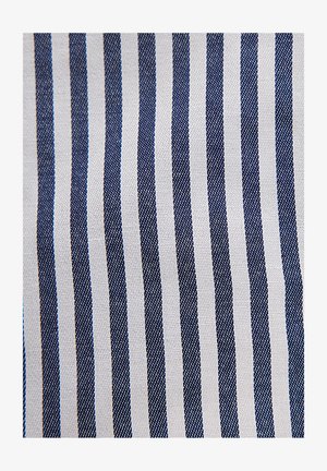 Touché Privé RUFFLE DETAIL - Bluza z gumbi - navy blue