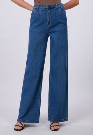 Wide Leg - blue