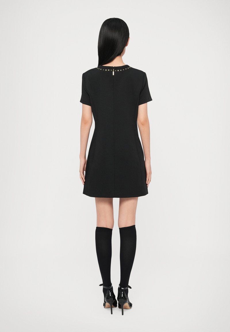 MICHAEL Michael Kors STUD SHIFT DRESS - Cocktail dress / Party dress - black  - Zalando.co.uk