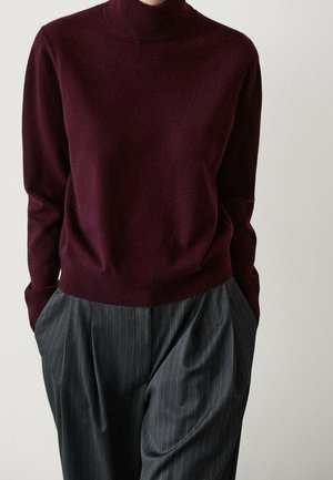 Strickpullover - dark brown