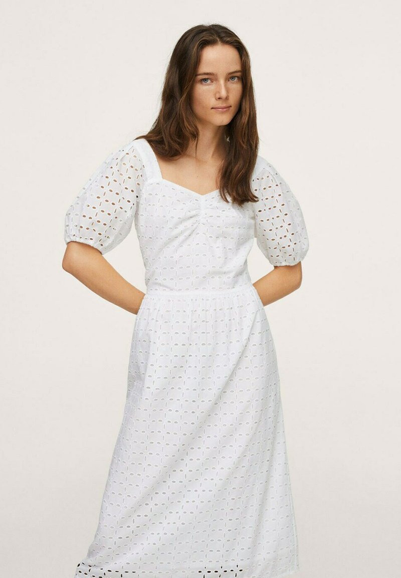 Damen Freizeitkleider | Mango SITA H Freizeitkleid wit/weiß - BL31522 Damen Freizeitkleider | Mango SITA H Freizeitkleid wit/weiß - BL31522