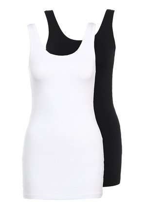 ONLLIVE LOVE NEW 2PACK - Top - black/white